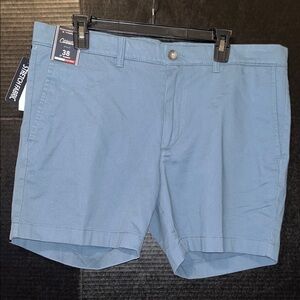 Roundtree & Yorke Sky Blue Flat Front Shorts